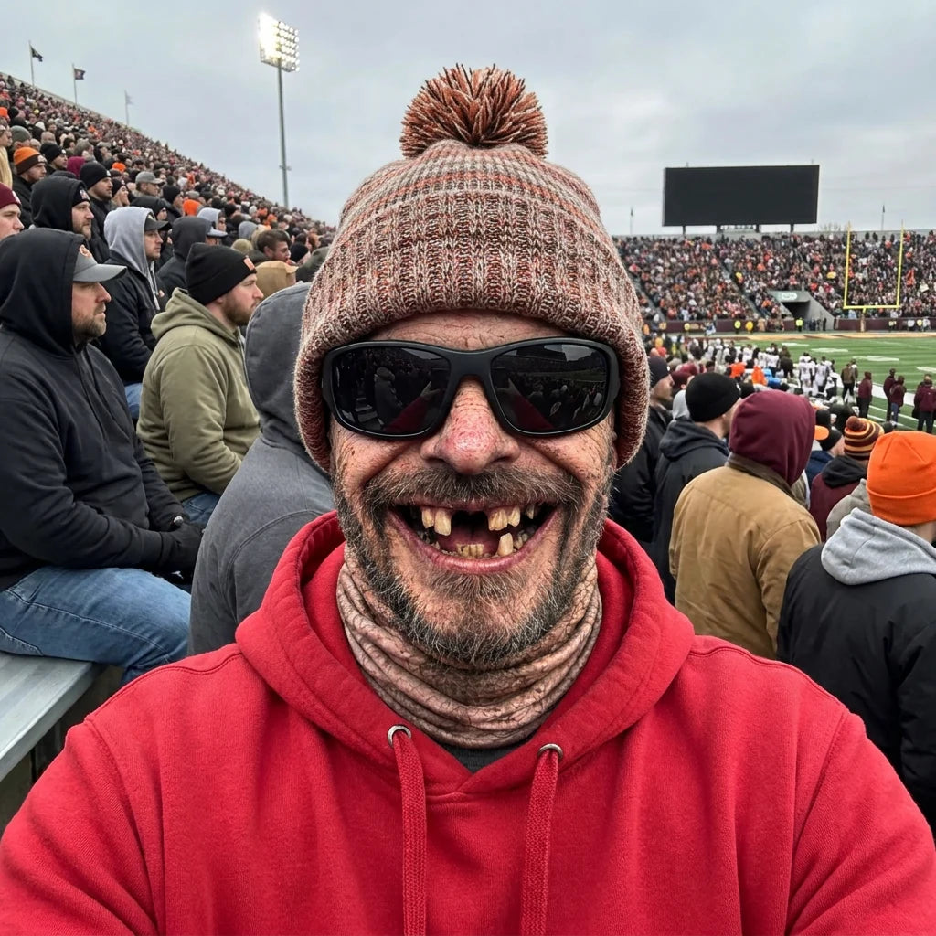 Goof Mask Sports Fan Mask Toothless Tony