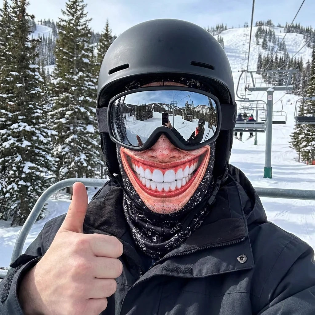 Goof Mask Smile Mask - Grinning Gary