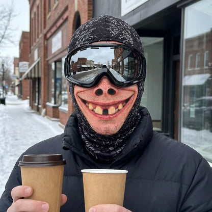 Goof Mask Smile Mask - Piggy Pete