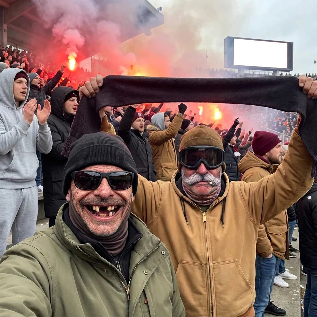 Goof Mask sports fan