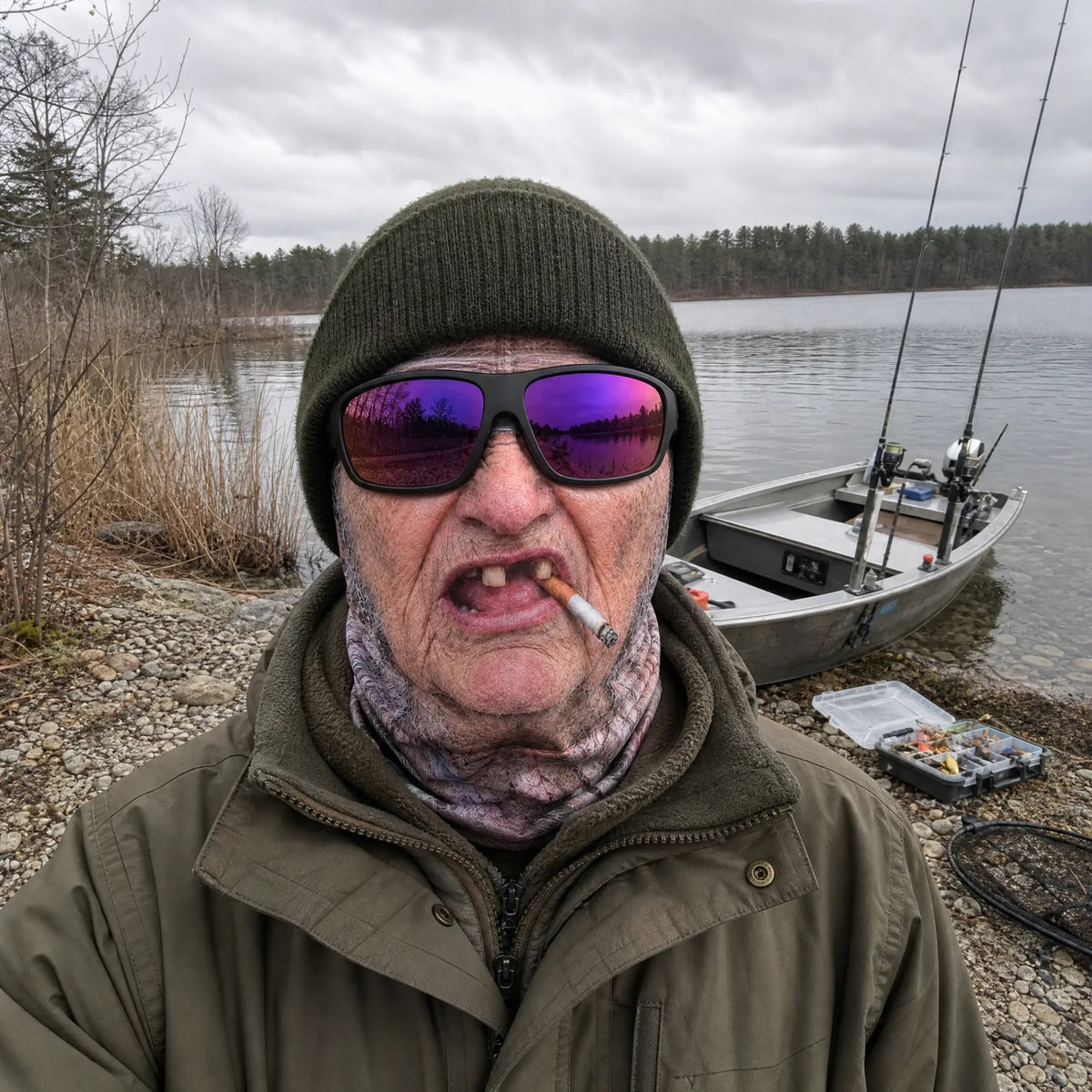 Goof Mask Fishing Mask